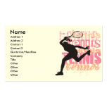Tennis Business Card