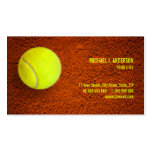 Tennis business card