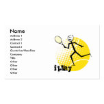 Tennis Business Card
