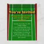 Tennis Court You're Invited Custom Small Flyers