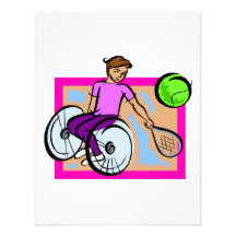 Tennis Girl Invites