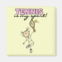 Tennis My Sport Tshirts and Gifts Refrigerator Magnet