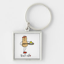 Tennis Nut T-shirts and GIfts Keychains