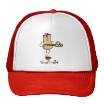 Tennis Nut T-shirts and GIfts Trucker Hats
