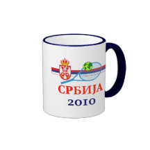 Tennis Serbia Mugs
