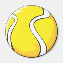 Tennis Shirts - Cool Tennis Ball Shirts Magnet