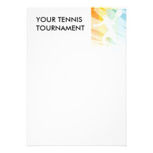 TENNIS TOURNAMENT INVITATIONS