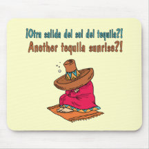 Tequila Sunrise Cinco de Mayo T-shirts and Gifts Mouse Mat