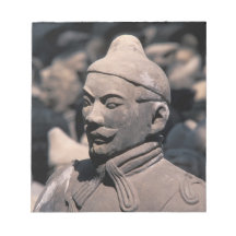 Terra Cotta warriors in Emperor Qin Shihuang's 2 Scratch Pads