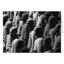 Terracotta Warriors China Travel Photo Gift Card