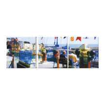 Terras Yachtclub Ramsgate. Door FransJonker. Gallerij Wrap Canvas