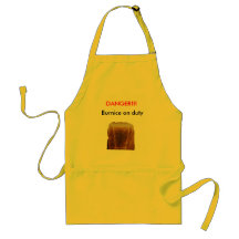 terratoast-angebrannt, Burnice on duty, DANGER!!! Apron