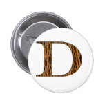 Terrific Tiger D Pins