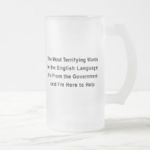Terrifying Government Coffee Mug