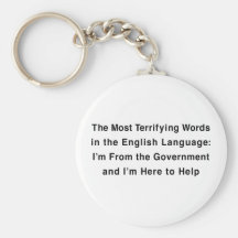Terrifying Government Key Chain