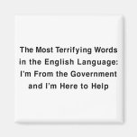 Terrifying Government Refrigerator Magnet