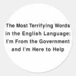 Terrifying Government Sticker