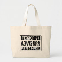 Terrorist Advisory 3 Tote Bag