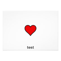 test invitation