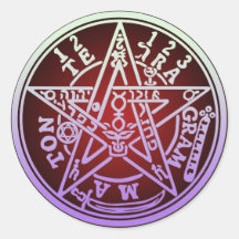 TETRAGRAMMATON 03 丸形シール・ステッカー