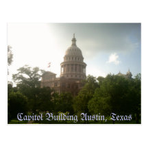 Texas Capitol Building - Postcard