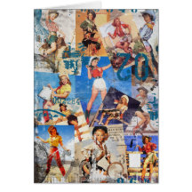 Texas Eclectic : Cowgirl Collection No. 1 Greeting Cards