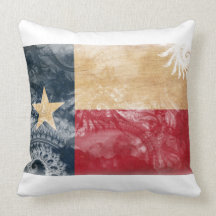 Texas Flag Throw Pillow