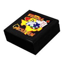 Texas Holdem Keepsake Jewellery Gift Box
