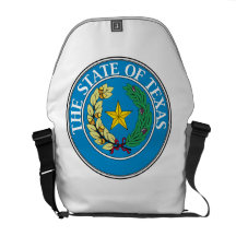 Texas State Seal Courier Bag