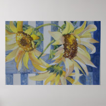 Texas Sunflower poster