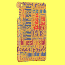 Texas Text Collage ipad mini cases