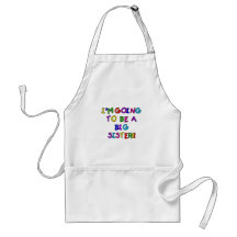 Text Future Big Sister Tshirts and Gifts Aprons