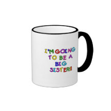 Text Future Big Sister Tshirts and Gifts Coffee Mug