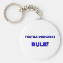 Textile Designers Rule! Key Chains
