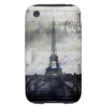 Textured Paris in Lavender iPhone 3G Case iPhone 3 Tough Cover