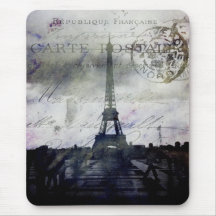 Textured Paris in Lavender Mouse Pads