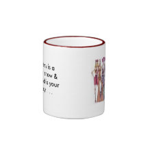 th_a, Everyday is a fashion show & the world is... Mugs
