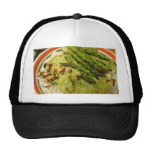 Thai Curry Grilled Asparagus Mesh Hats