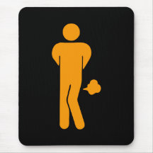 THAI FOOD CAN BE SPICY ⚠ Funny Sign : Restrooms ⚠ Mousepad