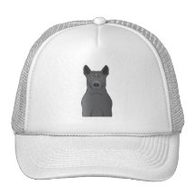Thai Ridgeback Cartoon Mesh Hats