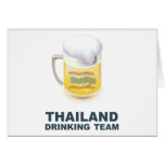 Thailand Drinking Team Card