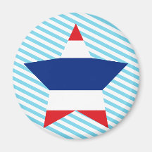 Thailand Star Fridge Magnet