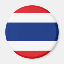 Thailand, Thailand flag Fridge Magnets