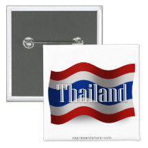 Thailand Waving Flag Buttons
