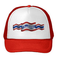 Thailand Waving Flag Hats