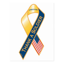 Thank A Soldier Post Cards