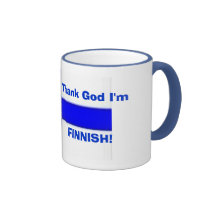 Thank God I'm FINNISH! Mug