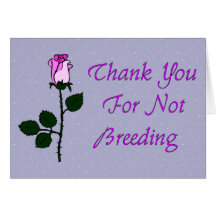 Thank Non-Breeders Cards