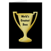 Thank You Best Boss Cards