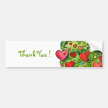Thank You Bumper Sticker